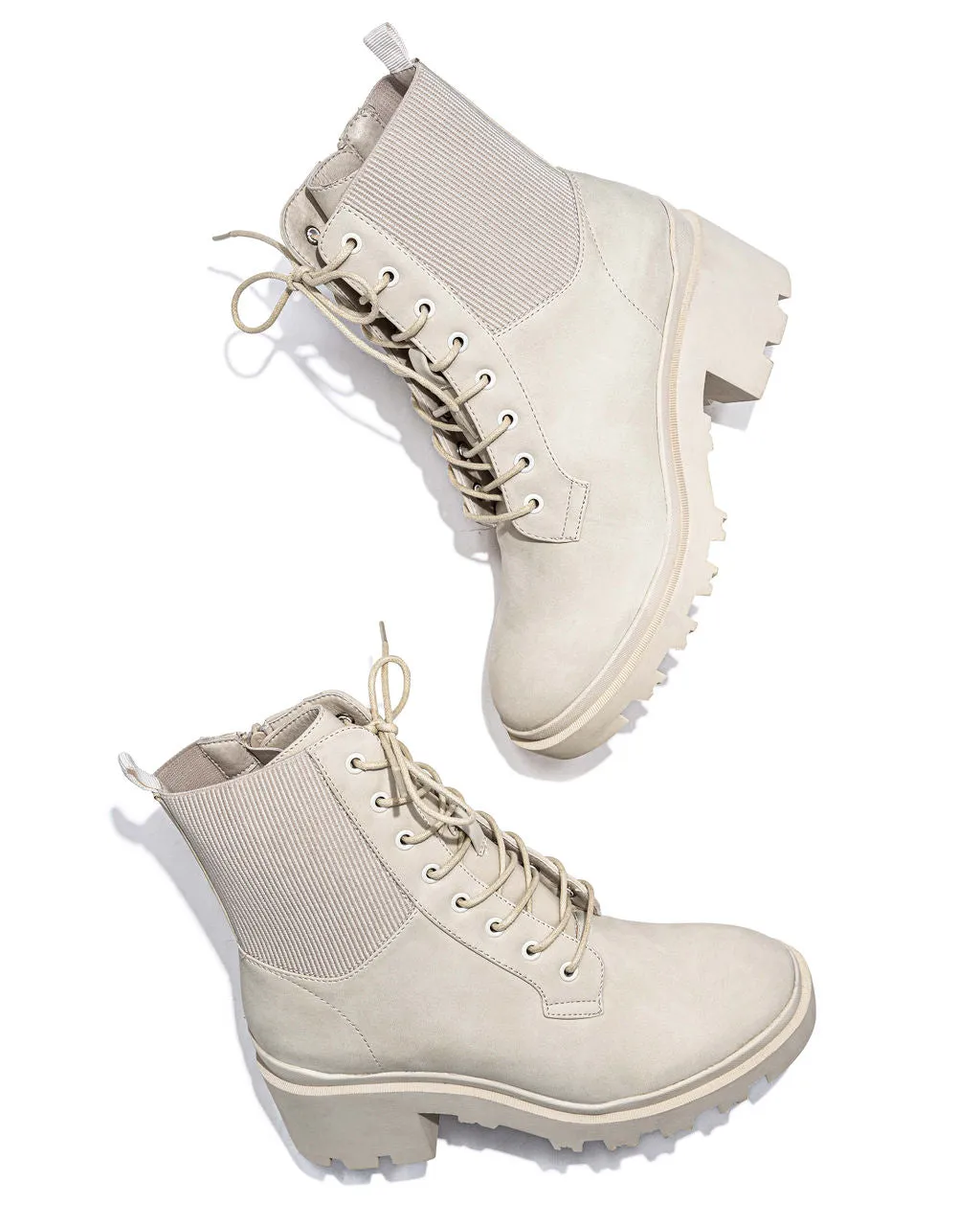 Willa Heeled Lace Up Boot