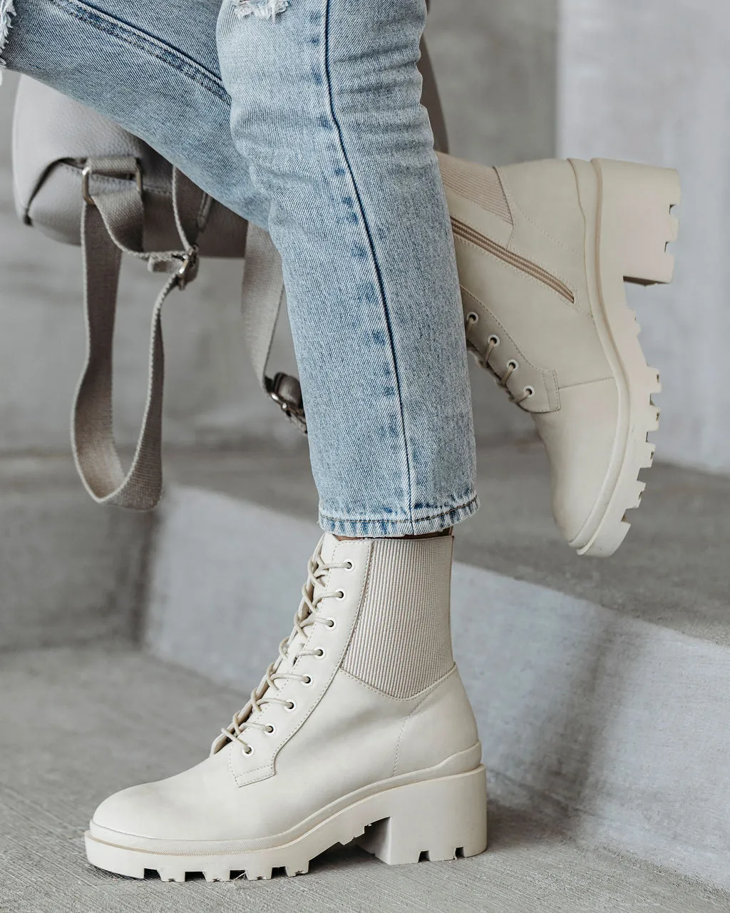 Willa Heeled Lace Up Boot