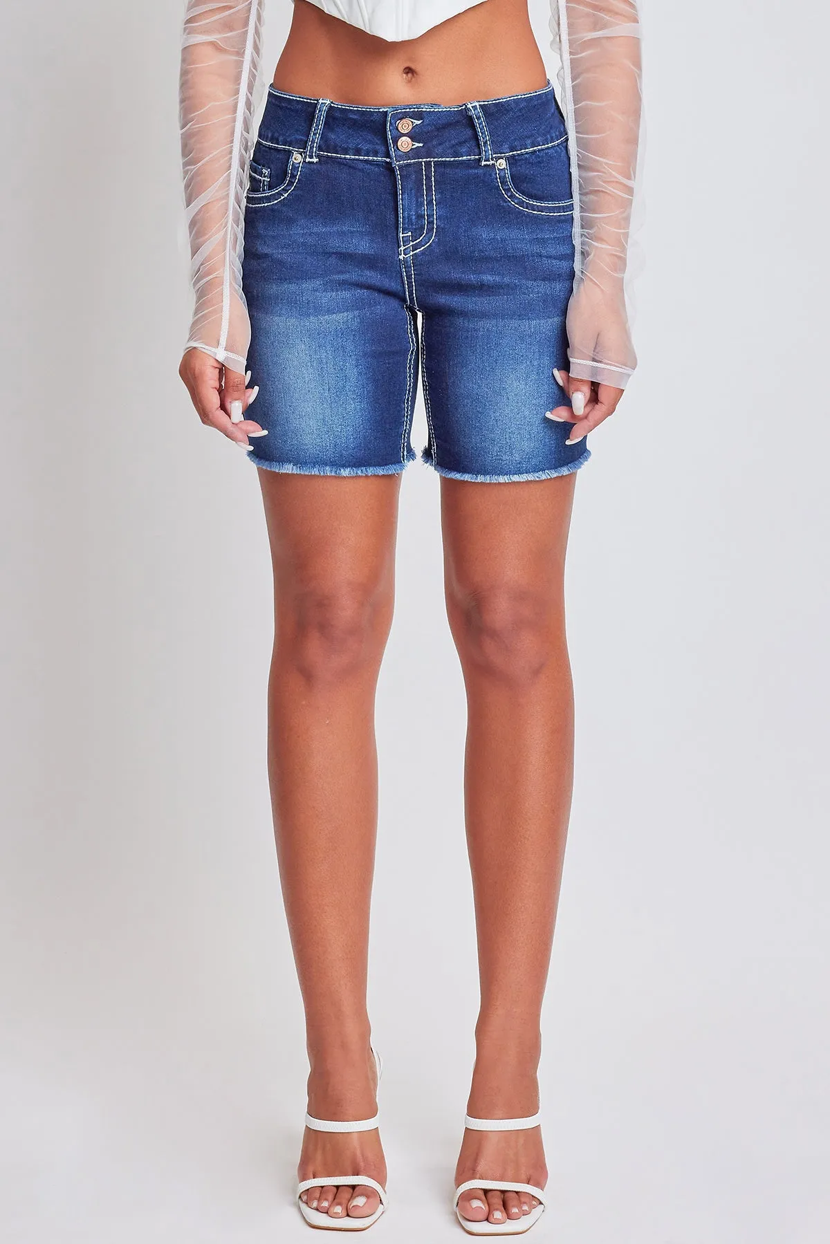 Women´s Heavy Stitch 2 Button Long Shorts