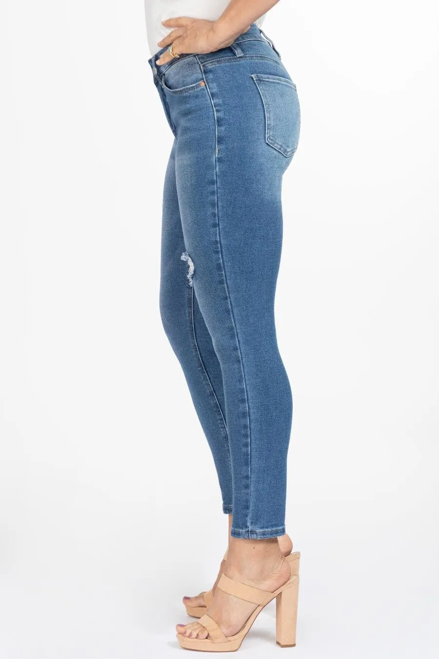 Women's Petite Vintage Dream High Rise Skinny Jean