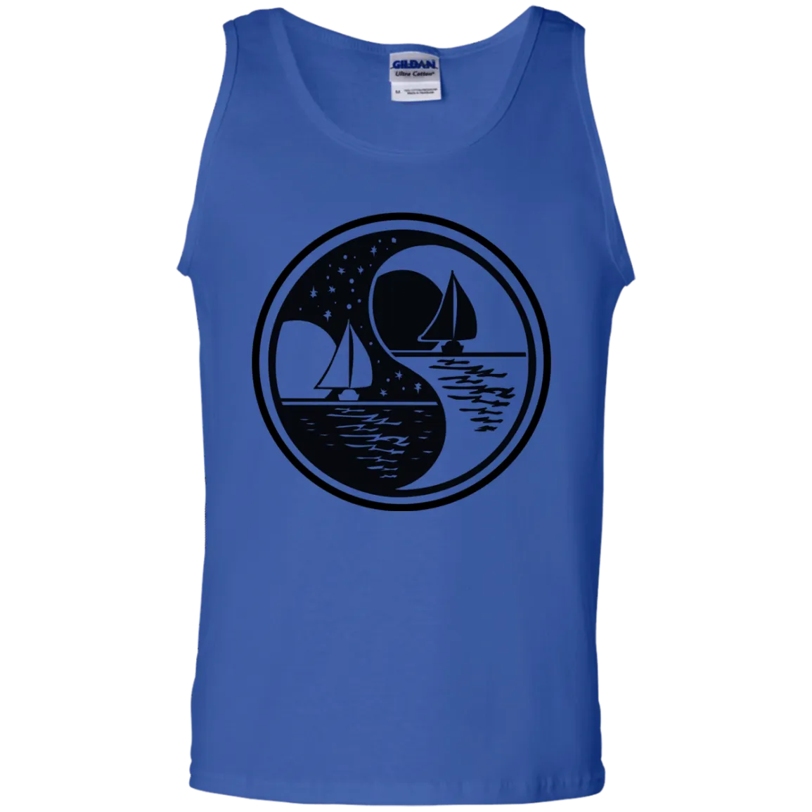 Yin Yang 100% Cotton Tank Top