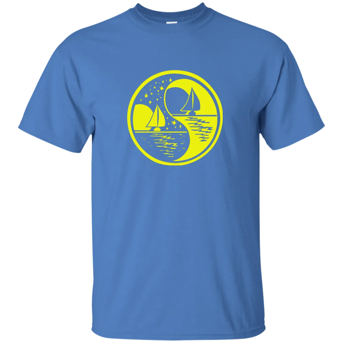 Yin Yang (yellow) G200 Gildan Ultra Cotton T-Shirt